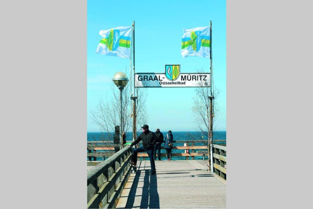 Ostsee-Ferienwohnung Uhlnüst Graal-Müritz Gelbensande Exterior foto